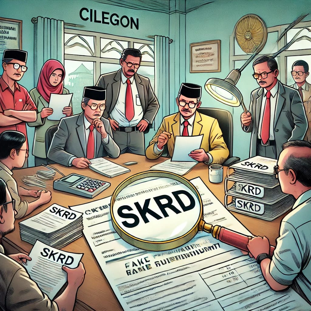 gbr ilustrasi: menggambarkan peredaran SKRD tidak berlaku di Cilegon, pemerintah sedang menyelidiki dokumen pajak palsu