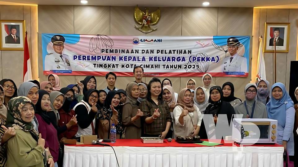 PT Anandita Kirana Rasa saat adakan program pelatihan cooking class untuk memberdayakan Perempuan Kepala Keluarga Kota Cimahi. (Dok. Istimewa)